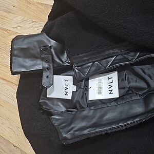 Black coat size 1X NVLT